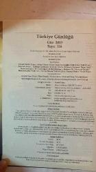 TÜRKİYE GÜNLÜĞÜ ÜÇ AYLIK FİKİR VE KÜLTÜR DERGİSİ - GÜZ 2013 SAYI: 116 - FATİH M. ŞEKER - SENAIL ÖZKAN - MUSTAFA AKSOY - İHSAN FAZLIOĞLU - ADIBAH BİNTI ABDUL RAHIM - ABDULKADİR İLGEN - EROL GÖKA - ALİ YAŞAR SARIBAY - HÜSEYİN YAYMAN - M. SERHAN YÜCEL - İSMAİL KÜÇÜKKILINÇ - NÂZIM HİKMET POLAT - MUSTAFA ÇALIK - AHMET NEZİHİ TURAN - AHMET TURAN ALKAN - BEŞİR AYVAZOĞLU - EROL ÖZVAR - FETULLAH AKIN - GÖKHAN ÇETİNSAYA - GÜLTEKİN YILDIZ - İHSAN AYAL - M. CAN DOĞAN - M. NACİ BOSTANCI - MEHMET ÖZ - MEHMET ÖZDEN - NABI AVCI - SIDDIK ÇALIK - TUNCAY ÖNDER - VEDAT BİLGİN - AHMET YAŞAR OCAK - İLBER ORTAYLI - KORKUT TUNA - MEHMET GENÇ - MUSTAFA İSEN - NUR VERGİN - GÜNDÜZ AKTAN - DURMUŞ HOCAOĞLU - ŞERİF AKTAŞ - VEDAT ERDEN  İÇ İÇE TARTIŞMALAR - TÜRK DÜNYA GÖRÜŞÜNÜ AKTÜEL KILMANIN GELENEKSEL VE MODERN VÂSITALARI ÜZERİNE - DİNLE NEY'DEN - IRK, MİLLET VE KİMLİK KONUSUNDA TÜRKİYE'DEKİ AKADEMİSYENLERİN ÇIKMAZLARI - DİNİ YARGILAR TEKVÎNÎ Mİ, İTİBÂRÎ Mİ? - SEKÜLERİZMİN DİNİ İNANÇ - TAM TAKIM EKSİKSİZ 106 SAYFA