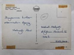 ANKARA KARTPOSTAL - ANITKABİR - KALE - KIZILAY - BARAJ - ATATÜRK ANITI  1960LAR KULLANILMIŞ KT54
