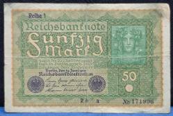 1919 Almanya 50 Mark