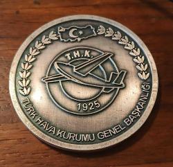 THK Türk Hava Kurumu Hatıra Madalyon