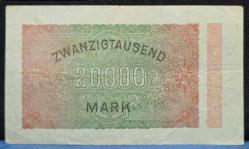 1923 Almanya 20000 Mark
