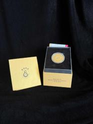 GALATASARAY 2023-2024 24. Şampiyonluk Hatıra Parası Darphane Sertifikalı Gümüş Üzeri Altın Kaplama (Özel Kutusunda)