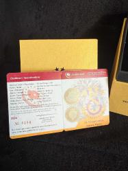 GALATASARAY 2023-2024 24. Şampiyonluk Hatıra Parası Darphane Sertifikalı Gümüş Üzeri Altın Kaplama (Özel Kutusunda)