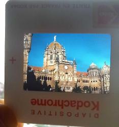 HİNDİSTAN MUMBAİ CHHATRAPATİ SHİVAJİ TARİHİ ESER DİA SLAYT.  UNESCO DÜNYA MİRASI BİR ESE. DİA SLAYT KONDİSYON YÜKSEK KOLEKSİYONLUK ÇOK NADİR