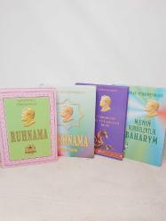 RUHNAMA  - TÜRKMEN'İN MANEVİ ZENGİNLİĞİ -  ( 1 - 2 CİLT TAKIM ) MANEVİYATIMIN KAYNAĞI