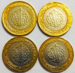 2012 Türkçe Olimpiyatları Hatıra Paraları 4 Adet..