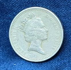 1985 İngiltere 1 Pound