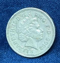 2002 İngiltere 1 Pound