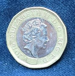 2016 İngiltere 1 Pound