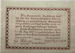 Almanya Notgeld Yabancı Kağıt Para