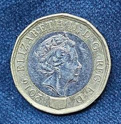 2016 İngiltere 1 Pound