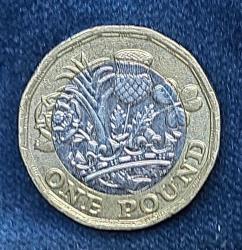 2016 İngiltere 1 Pound