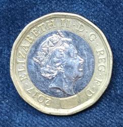 2016 İngiltere 1 Pound