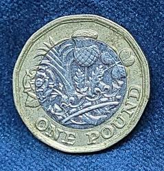 2016 İngiltere 1 Pound