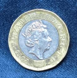 2016 İngiltere 1 Pound