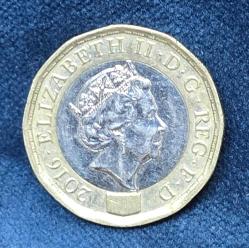 2016 İngiltere 1 Pound