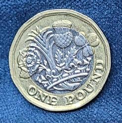 2016 İngiltere 1 Pound