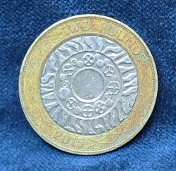 2015 İngiltere 2 Pound
