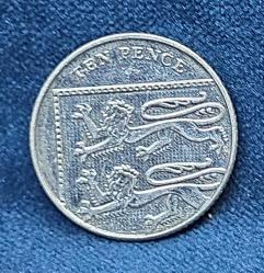2013 İngiltere 10 Pence