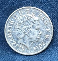 2014  İngiltere 10 Pence