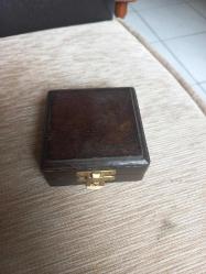 Ahşap Kutulu victorya  dönemi ahşap kutusunda kişiye özel Pirinç Pusula