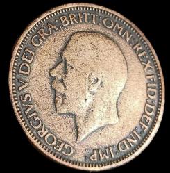 İngiltere 1928 Half Penny