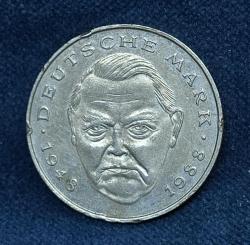 Almanya 1992 2 MARK Darphane İşareti 