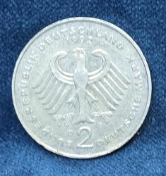 Almanya 1992 2 MARK Darphane İşareti 
