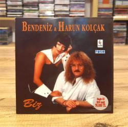 BENDENİZ HARUN KOLÇAK BİZ CD DÖNEM BASKI SARI BANDROL