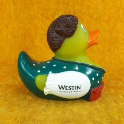 VINTAGE SİLİKON AFRİKALI KADIN ÖRDEK FİGÜR OYUNCAK