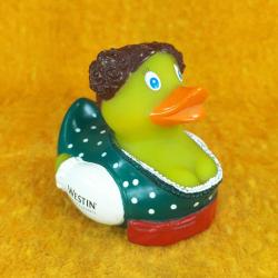 VINTAGE SİLİKON AFRİKALI KADIN ÖRDEK FİGÜR OYUNCAK