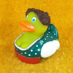 VINTAGE SİLİKON AFRİKALI KADIN ÖRDEK FİGÜR OYUNCAK