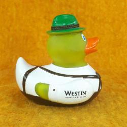 VINTAGE SİLİKON BAVYERALI ERKEK ÖRDEK FİGÜR OYUNCAK