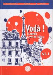 T.C. Milli Eğitim Bakanlığı Ortaöğretim Ders Kitabı Voıla! 2 Kitap Takım (Français Cahier d'exercices A1.1 +  Français Cahier d'exercices A1.1) 2024 Yılı, Renkli, Resimli, İlk Baskısı