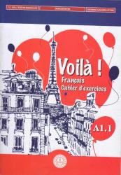 T.C. Milli Eğitim Bakanlığı Ortaöğretim Ders Kitabı Voıla! 2 Kitap Takım (Français Cahier d'exercices A1.1 +  Français Cahier d'exercices A1.1) 2024 Yılı, Renkli, Resimli, İlk Baskısı