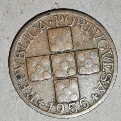 PORTEKİZ   1955   20  CENTAVOS