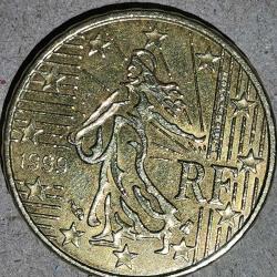 FRANSA  1999  10 EURO CENT
