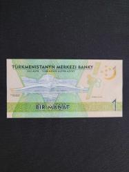 Türkmenistan, 1 Manat, Çil