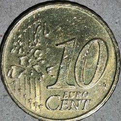 HOLLANDA  2000   10 EURO CENT
