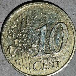 ALMANYA   2002   10 EURO CENT