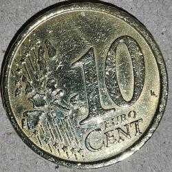 İTALYA    2002    10 EURO CENT