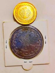 Osmanlı S. Abdülaziz Dönemi 20 Para Gümüş..((1861))