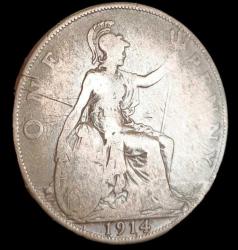 İngiltere 1914 1 Penny