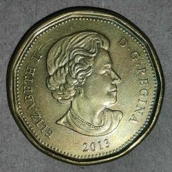 KANADA 2013   1  DOLAR