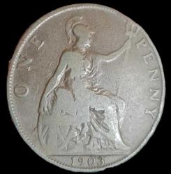 İngiltere 1903 1 Penny