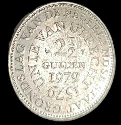 Hollanda 1979 2/5 Gulden Utrech Birliğinin 400 'cü yıldönümü Hatıra parası