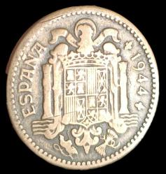 İspanya 1944 1 Peseta