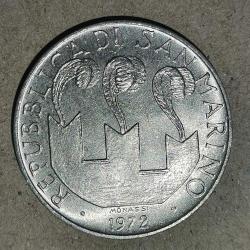 SAN MARINO  1972  20 LIRE