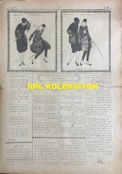 Osmanlıca Akbaba Mizah Dergisi-Gazetesi, Orijinal Dönem Basım, (Ottoman Magazine-Newspaper) - 29 Ocak 1923 - Sayı: 16 - Rumi: 29 Kanun-i Sani 1339 - Hicri: 11 Cemaziyelahir 1341 - Karikatürist Ramiz Gökçe'nin Çalışması: Cemiyet-i Akvam'ın İç Yüzü 