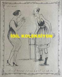 Osmanlıca Akbaba Mizah Dergisi-Gazetesi, Orijinal Dönem Basım, (Ottoman Magazine-Newspaper) - 29 Ocak 1923 - Sayı: 16 - Rumi: 29 Kanun-i Sani 1339 - Hicri: 11 Cemaziyelahir 1341 - Karikatürist Ramiz Gökçe'nin Çalışması: Cemiyet-i Akvam'ın İç Yüzü 